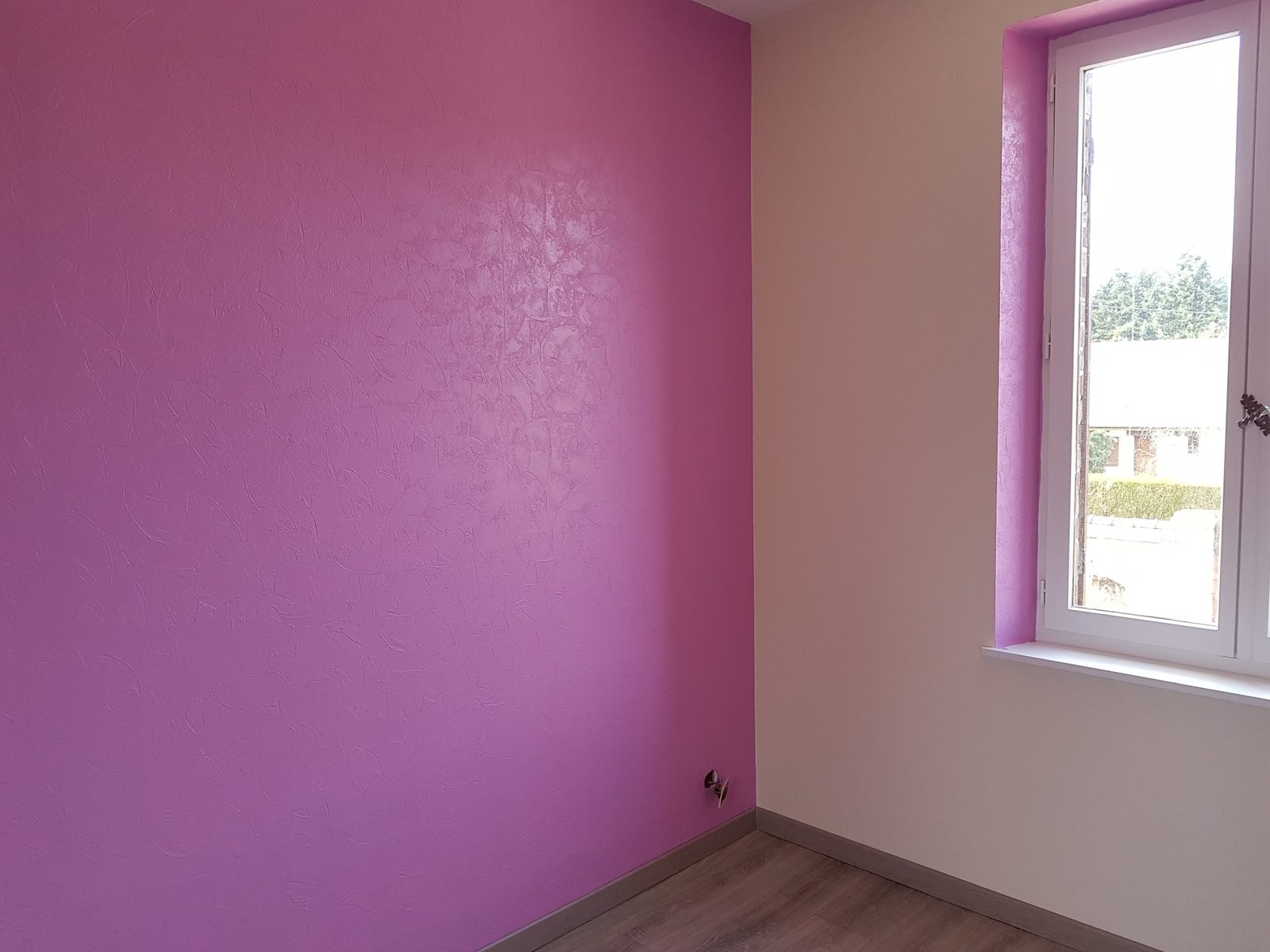 Chambre fuchsia